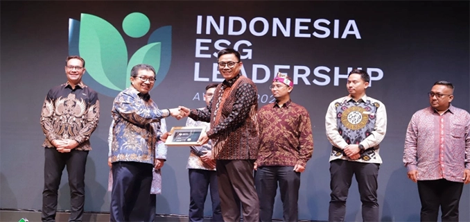 BNI Menang Leadership AA di Indonesia ESG Leadership Awards