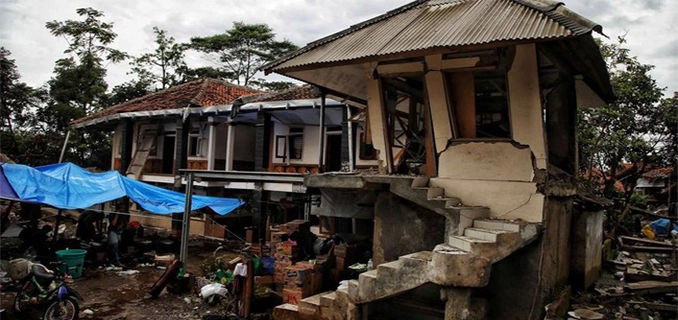 Bangunan Pesantren Darul Abrar Hancur Pimpinan Saksi Kejadian