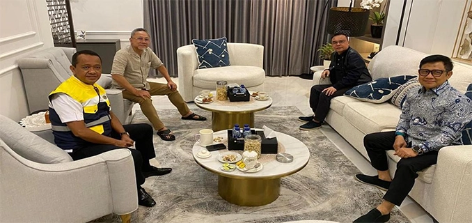 Kumpul di Rumah Bahlil Dasco Zulhas dan Cak Imin Bahas Apa?
