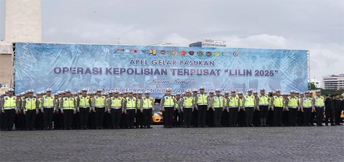 Ops Lilin 2025 Kapolri Tekankan Antisipasi Bencana dan Terorisme