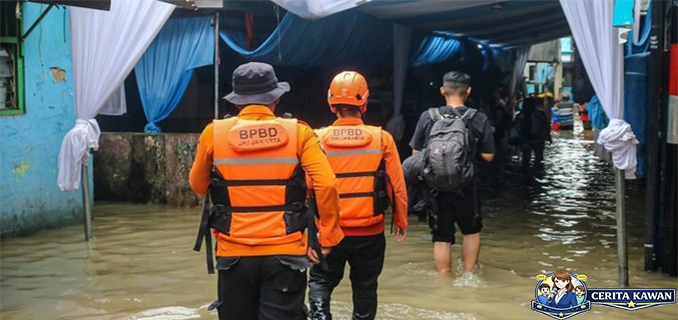 29 RT di Jakarta Masih Terendam Banjir Ini Daftarnya