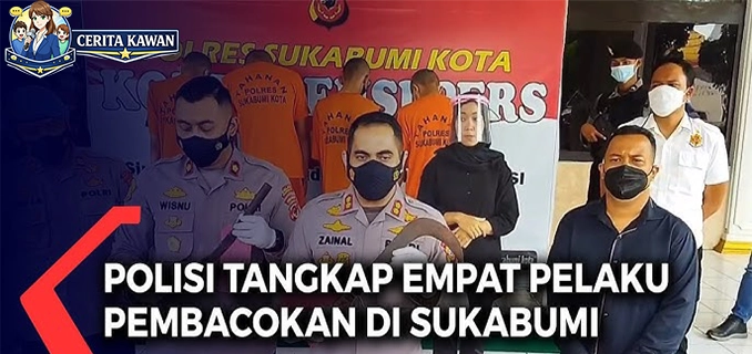 Cerita Pembacokan 4 Pemuda Sukabumi Fakta Motivasi Terungkap