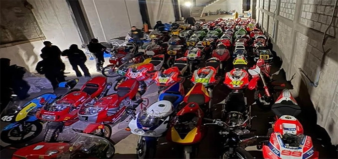 FBI Sita Rp 667 M Termasuk Motor Eks Valentino & Jorge Lorenzo