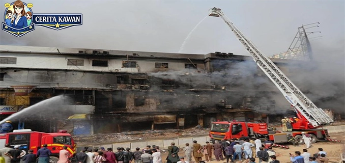 Horor Kebakaran Hanguskan Mal 14 Tewas Puluhan Hilang