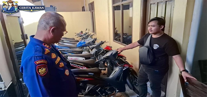 Kades di Sintang Kalbar Nekat Curi Motor Warga Gara-Gara Utang