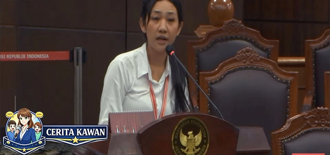 Sidang Materi UU TNI di MK Anak Wartawan Nangis Ungkap Teror