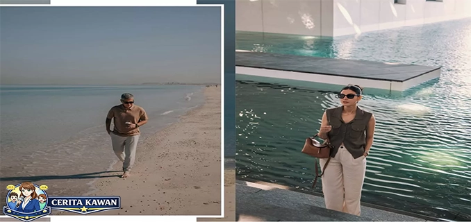 Gading Marten & Medina Dina di Louvre Abu Dhabi