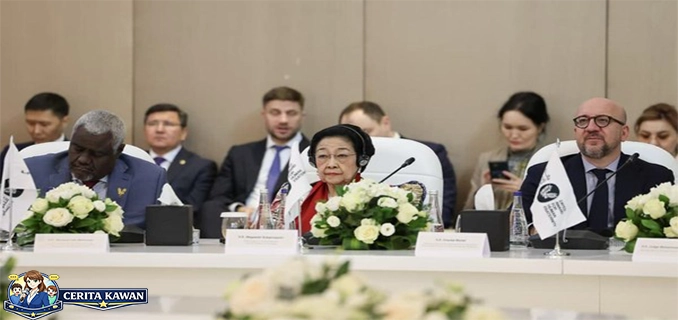 Potret Megawati Hadiri Zayed Award Sampaikan Pesan Damai